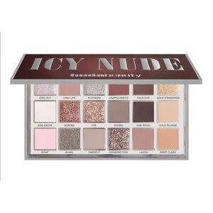 Huda Beauty Icy Nude Eyeshadow Palette New In Box
